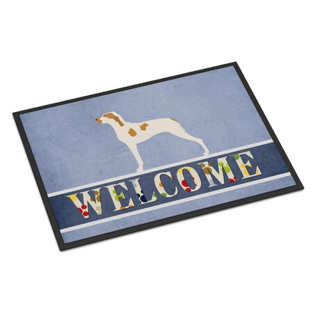 Carolines Treasures Ariege Pointer Welcome Indoor or Outdoor Mat - 18 x 27 in. BB8272MAT